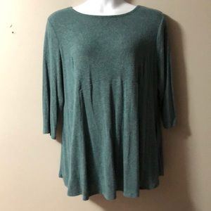 Heathered blue, super soft tunic